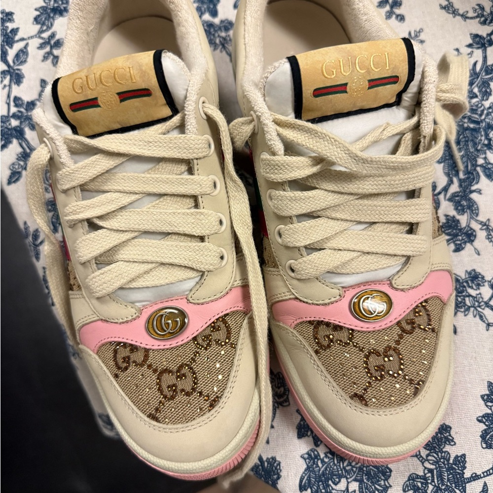 GUCCI crystal screener sneaker - Picture 4 of 5